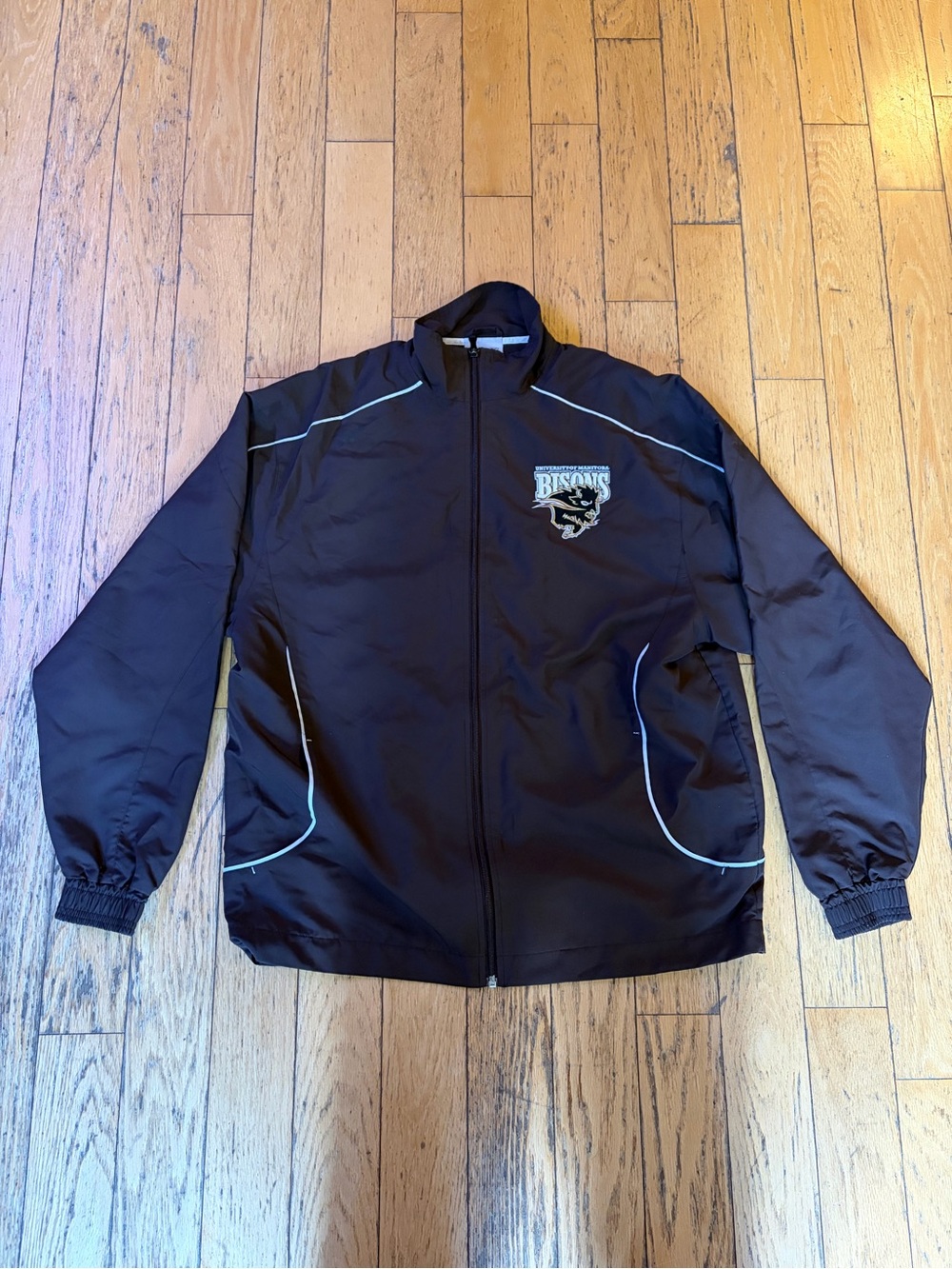 University of Manitoba Bisons Bomber Jacket with Bisons Crest